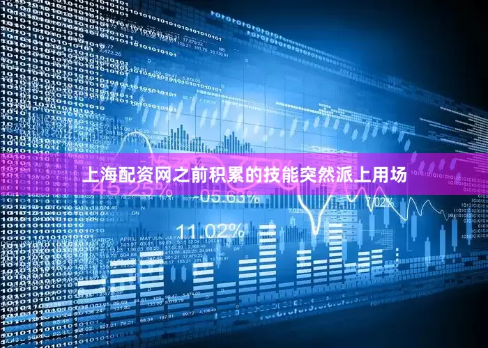 上海配资网之前积累的技能突然派上用场