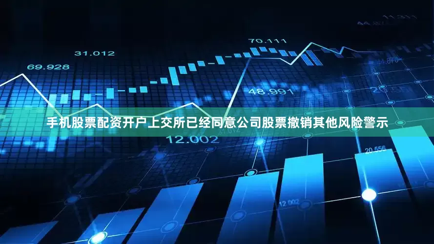 手机股票配资开户上交所已经同意公司股票撤销其他风险警示
